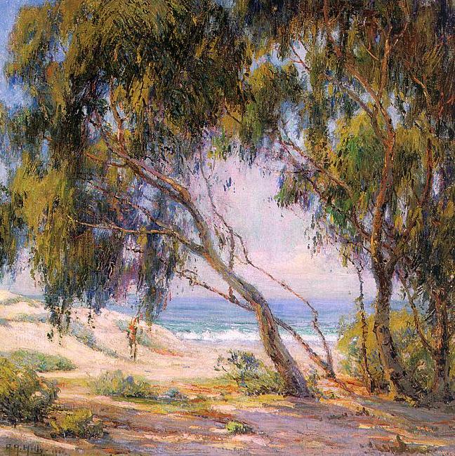 Hills, Anna Althea Beside the Sea- Laguna Beach